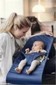 Balansoar BabyBjorn Bliss Midnight Blue, Bumbac