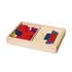 Set de joc educativ Viga Toys Pattern Board & Blocks