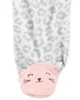 Carter's Pijama Fleece Leopard foto