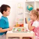 Joc educativ din lemn Viga Toys Animal Carnaval