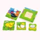 Деревянный пазл Viga Toys Grow Up Rooster