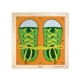 Jucarie din lemn pe perete Viga Toys Dressing and Zippering foto