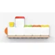 Набор магнитных досок Viga Toys Train foto