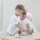 Детская складная плита Viga Toys с посудой и грилем