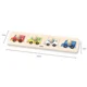 Puzzle cu maner din lemn Viga Toys Vehicule de Urgenta