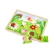 Puzzle in cadru de lemn Viga Toys Park, 16 elemente foto