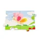 Puzzle in cadru de lemn Viga Toys Park, 16 elemente foto
