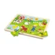 Puzzle in cadru de lemn Viga Toys Ferma, 24 elemente foto
