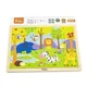 Puzzle in cadru de lemn Viga Toys Animale, 24 elemente