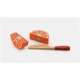 Set cu fructe de feliat din lemn Viga Toys foto