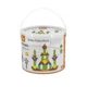 Set de blocuri geometrice pentru constructie din lemn Viga Toys, 250 piese foto