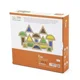 Set de blocuri mari colorate din lemn Viga Toys, 16 buc foto