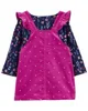 Carter's Set 3 piese Sarafan, bluza si ciorapei Buline