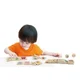 Joc de sortare cu puzzle din lemn Viga Toys Invata formele foto