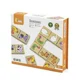 Jucarie educativa din lemn Viga Toys Domino, Animale foto