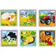 Cub puzzle din lemn Viga Toys Ferma foto