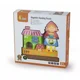 Puzzle magnetic 3D din lemn Viga Toys Scufita Rosie