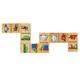 Jucarie educativa din lemn Viga Toys Domino, Mijloace de transport foto