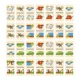 Jucarie educativa din lemn Viga Toys Domino, Mijloace de transport foto