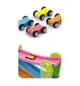 Pista din lemn Viga Toys cu 4 masini