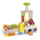 Labirint din blocuri de lemn Viga Toys cu bila de rostogolire foto