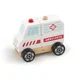 Masina din blocuri de lemn Viga Toys Ambulanta demontabila foto