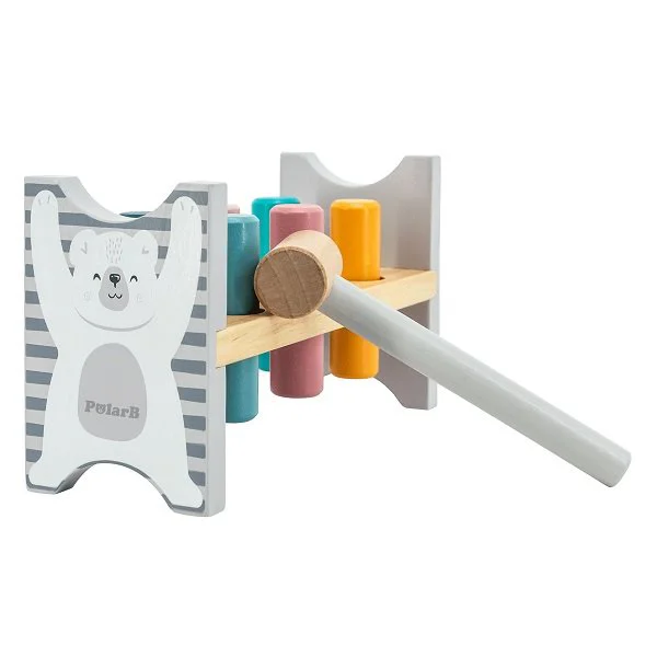 Деревянная Стучалка Viga Toys Гвоздики foto
