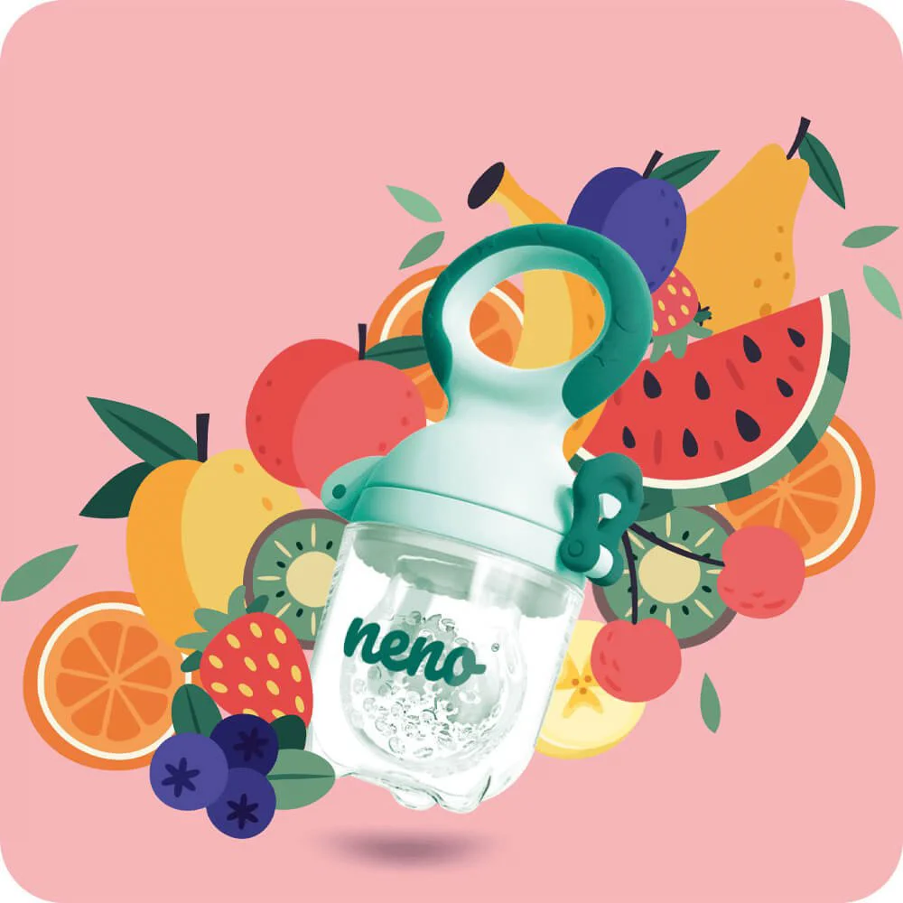 Dispozitiv pentru hranirea bebelusilor Neno Frutta foto