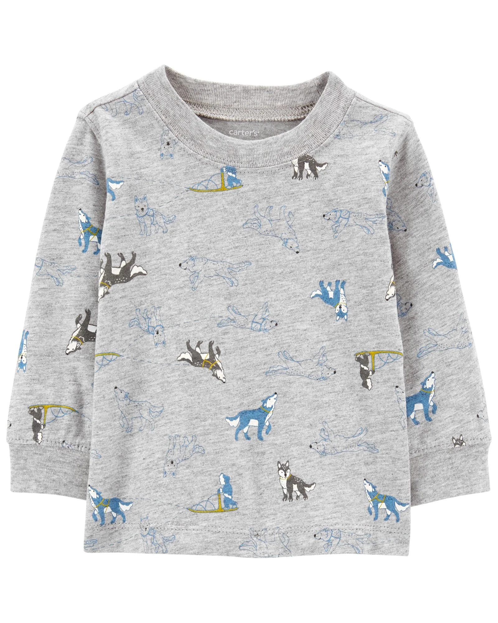 Carter's Set 2 piese Bluza si salopeta Lup foto