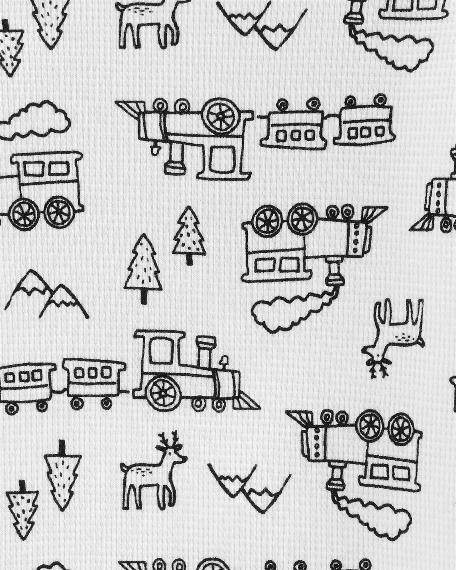 Carter's Set 3 piese Vesta, body si pantaloni Tren