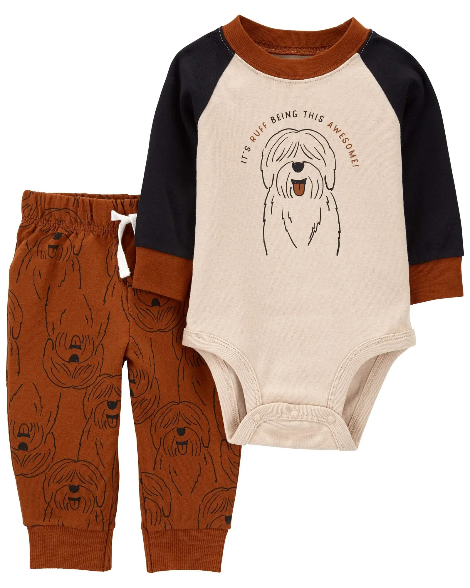 Carter's Set 2 piese Body si pantaloni Catel foto