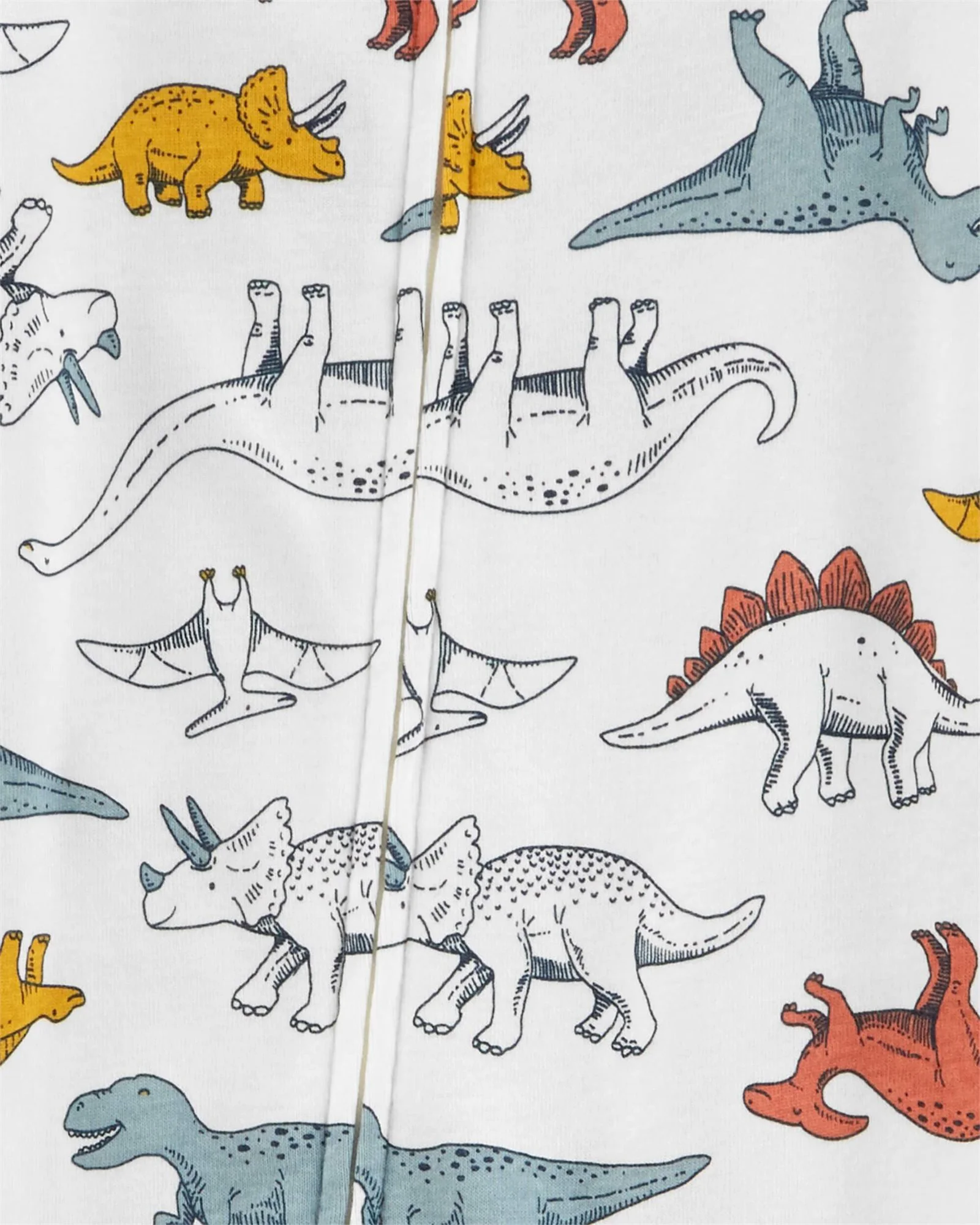 Carter's Pijama cu fermoar Dinozauri foto