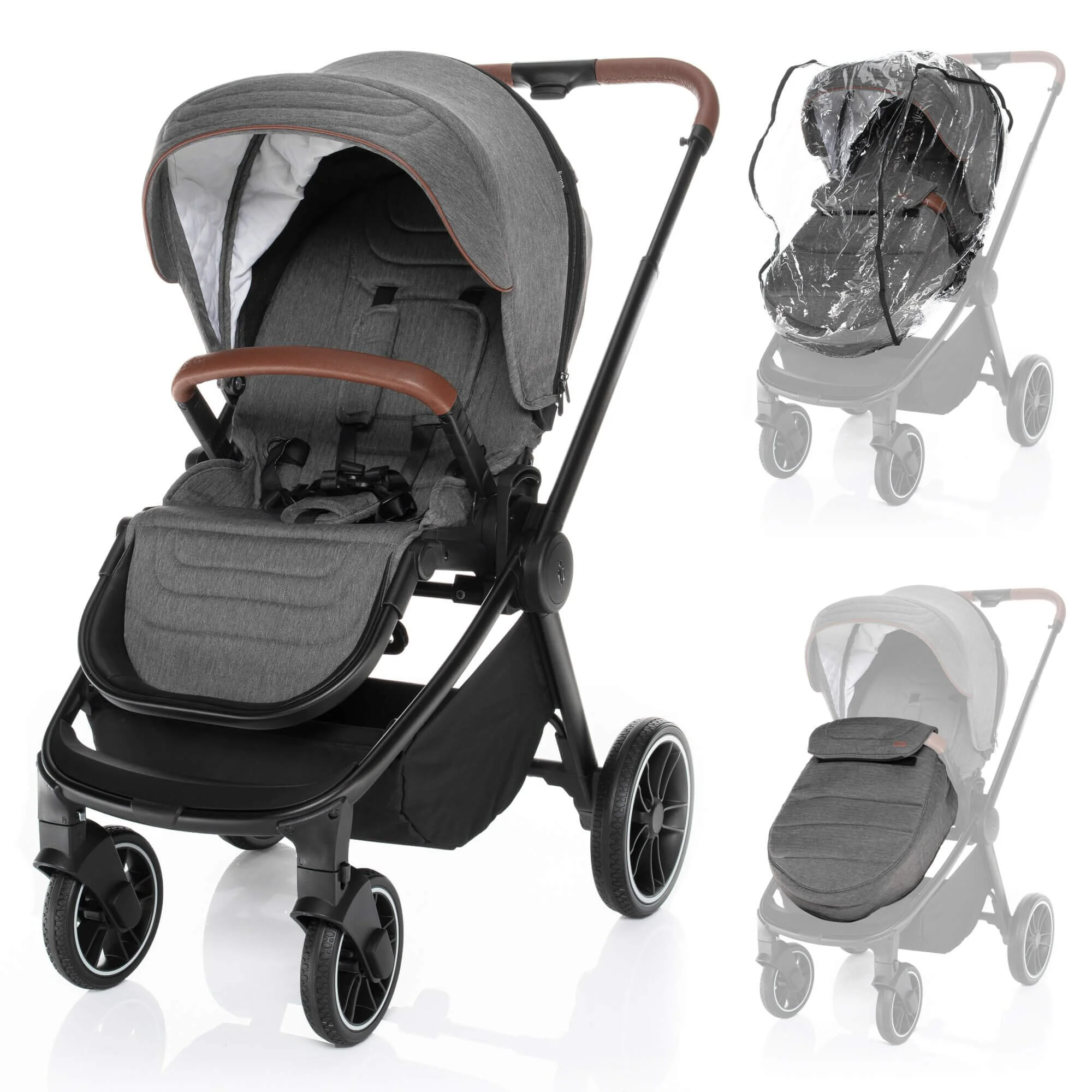 Carucior ZOPA Move Iron Grey/Black foto