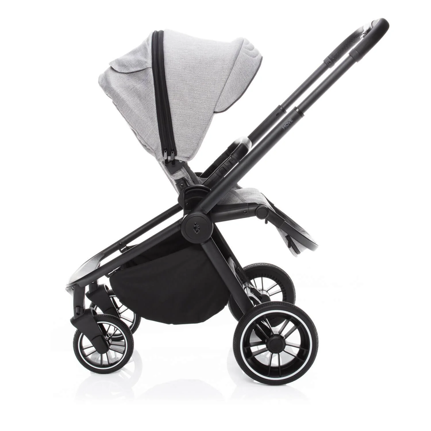 Carucior 2 in 1 ZOPA Move Silver Grey/Black foto