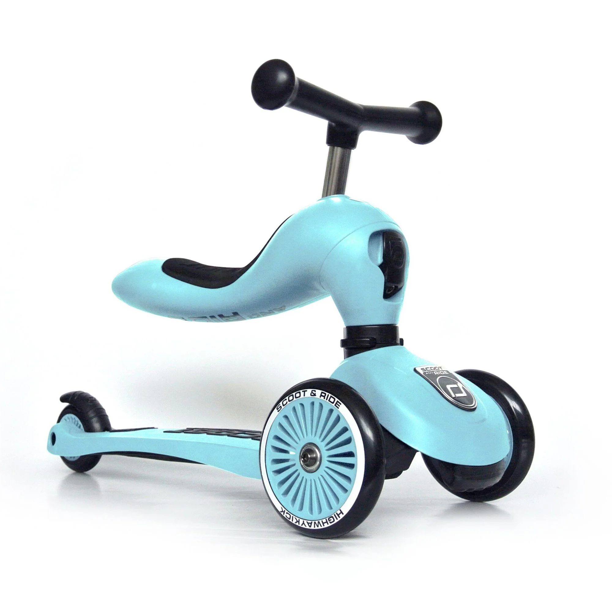 Самокат трансформер 2 в 1 Scoot & Ride HighwayKick 1 Blueberry foto