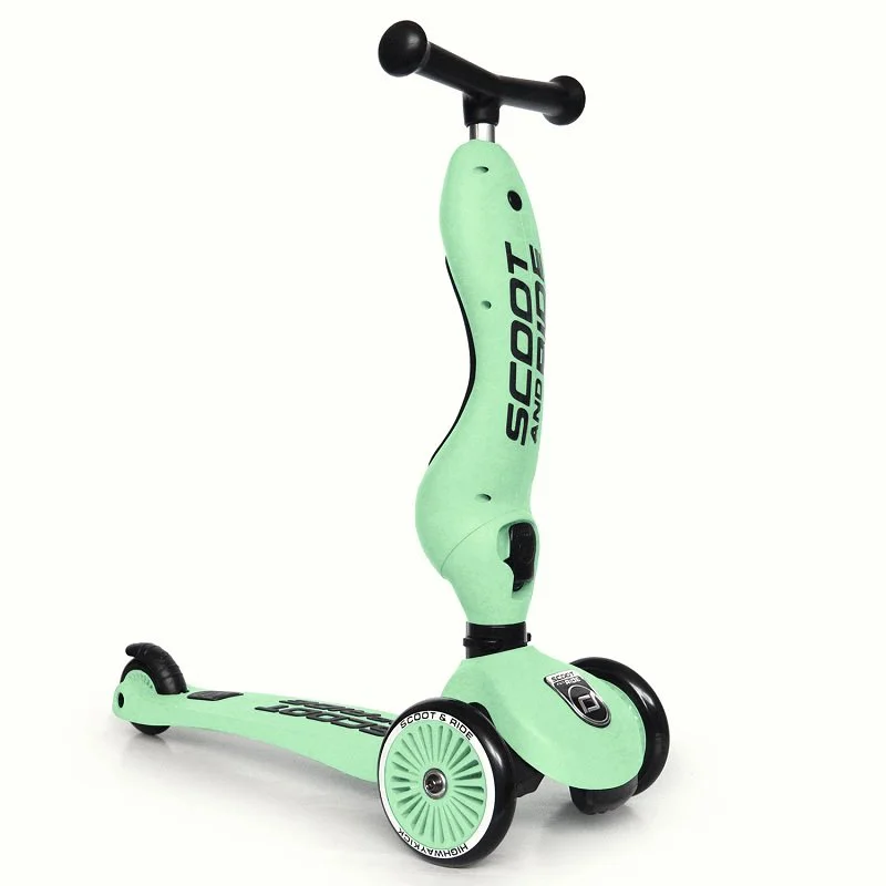 Самокат трансформер 2 в 1 Scoot & Ride HighwayKick 1 Kiwi foto