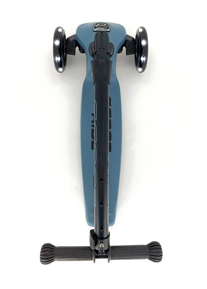 Cамокат cкладной Scoot & Ride HighwayKick 3 Led Steel foto
