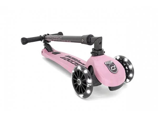 Cамокат cкладной Scoot & Ride HighwayKick 3 Led Rose foto
