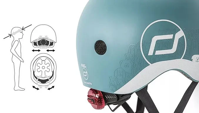 Шлем защитный Scoot & Ride S Rose foto