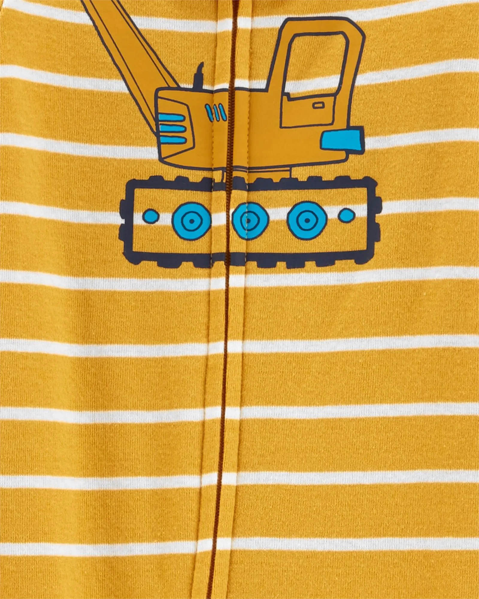 Carter's Pijama cu fermoar Excavator foto