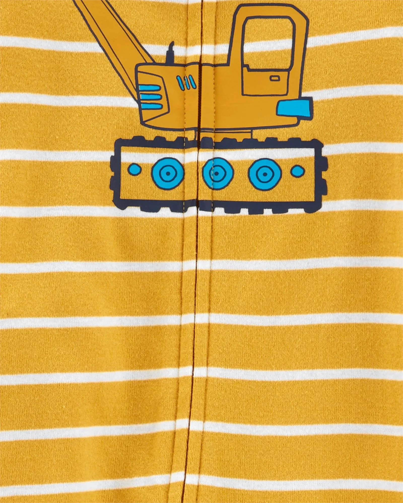 Carter's Pijama cu fermoar Excavator foto