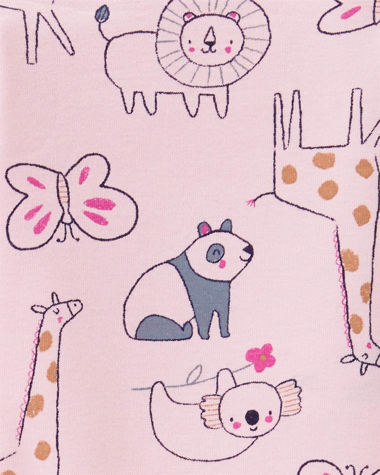 Carter's Set 3 piese Pantaloni si 2 body Panda