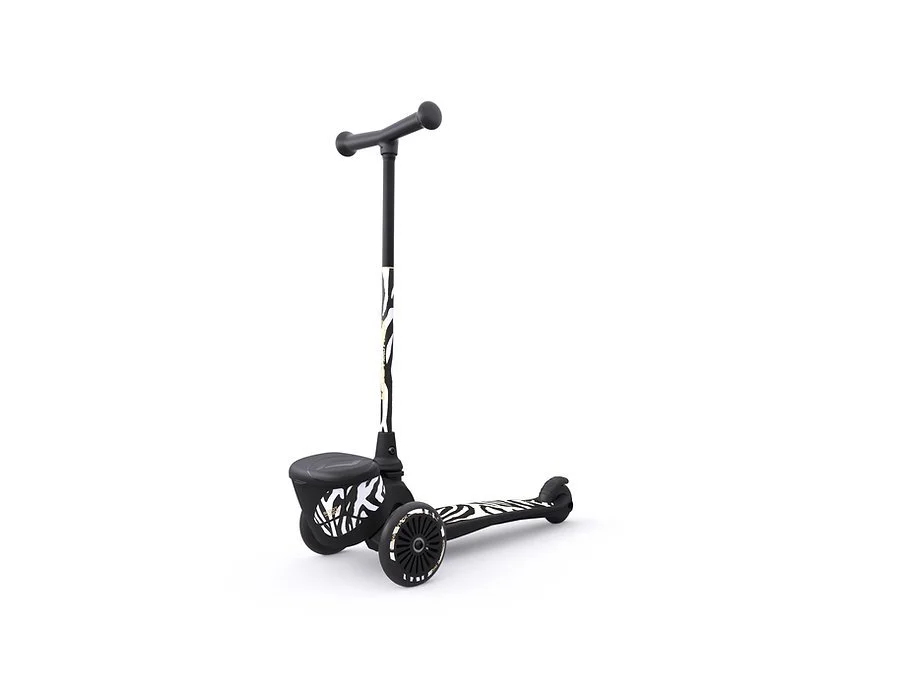 Cамокат cкладной Scoot & Ride HighwayKick 2 Lifestyle Zebra foto