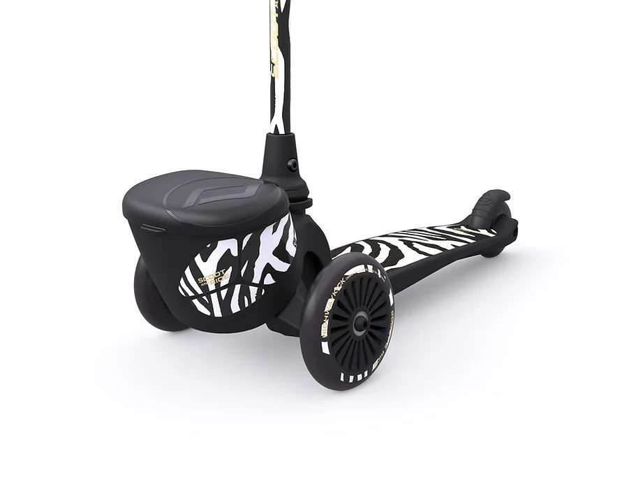 Cамокат cкладной Scoot & Ride HighwayKick 2 Lifestyle Zebra foto