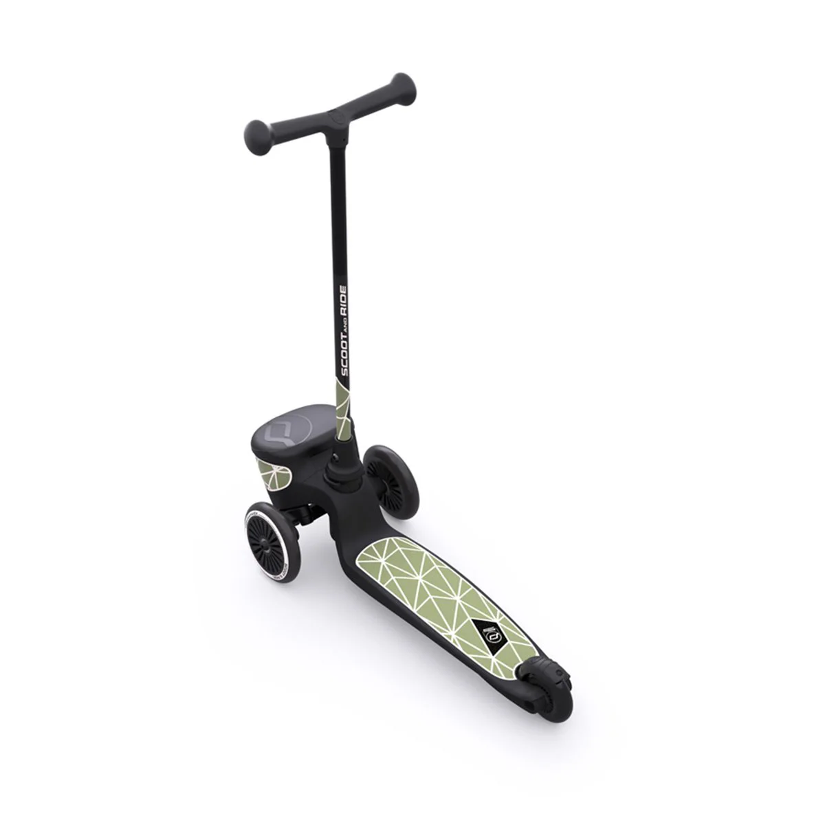 Cамокат cкладной Scoot & Ride HighwayKick 2 Lifestyle Green Lines foto