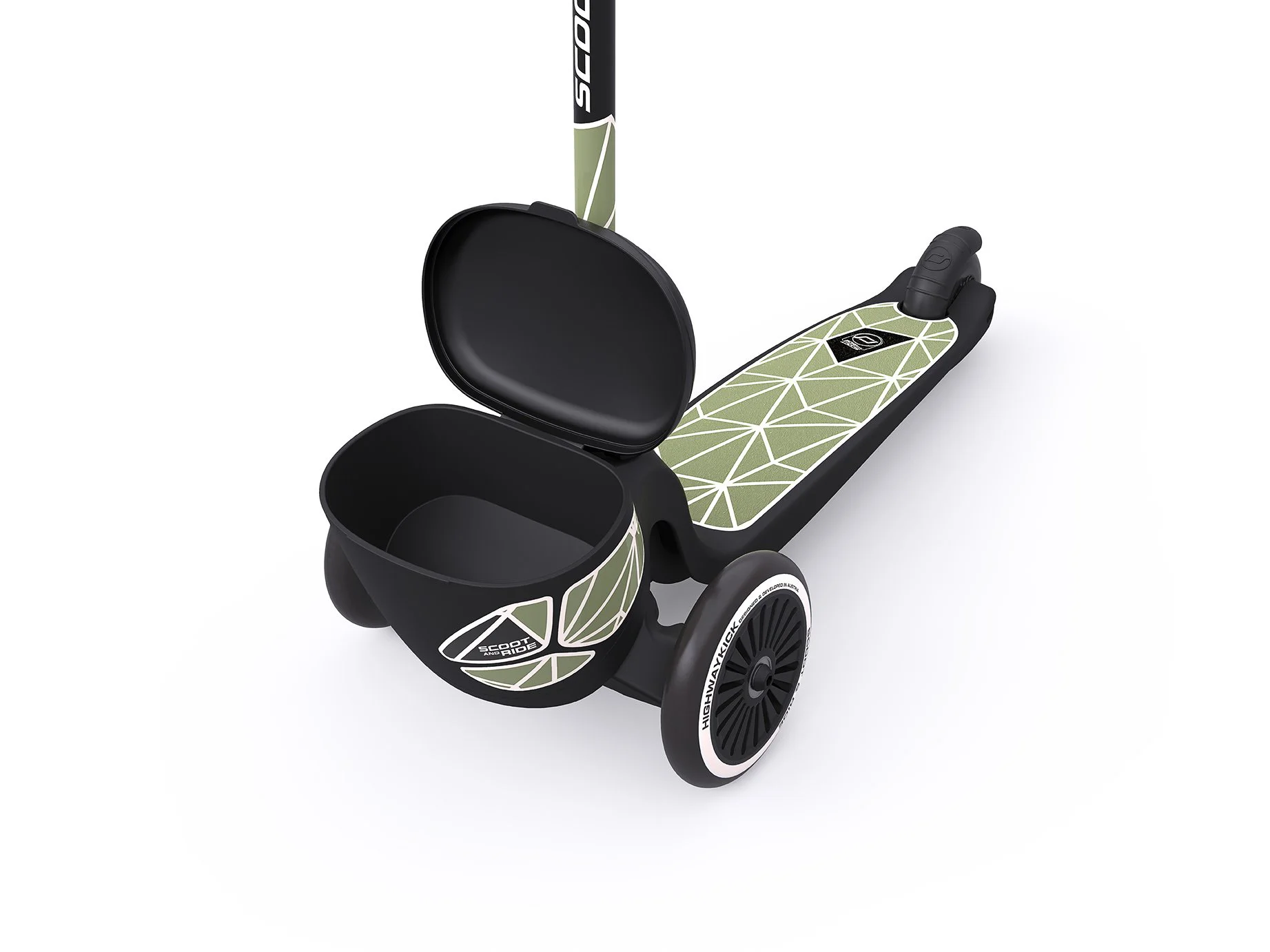 Cамокат cкладной Scoot & Ride HighwayKick 2 Lifestyle Green Lines foto