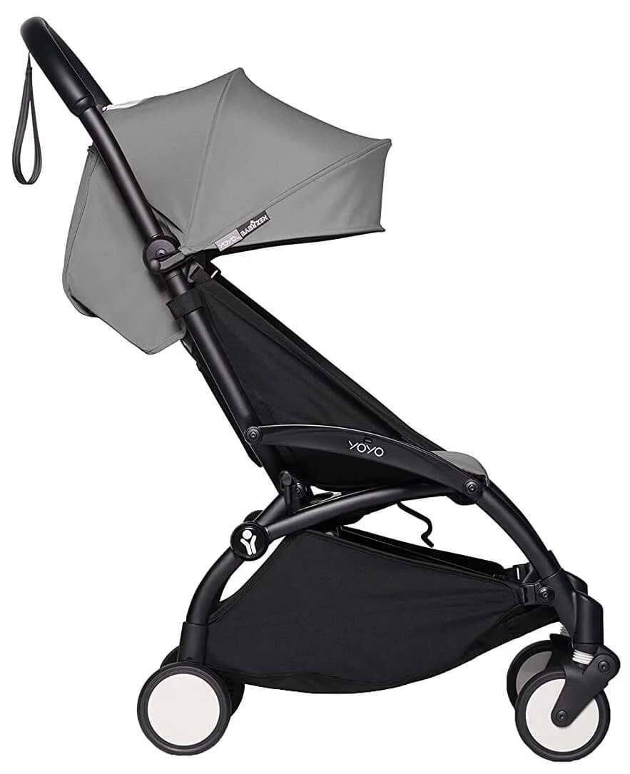 Carucior ultracompact Babyzen YOYO² Grey (sasiu negru) foto