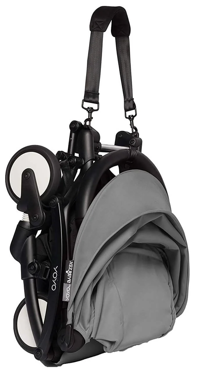 Carucior ultracompact Babyzen YOYO² Grey (sasiu negru) foto