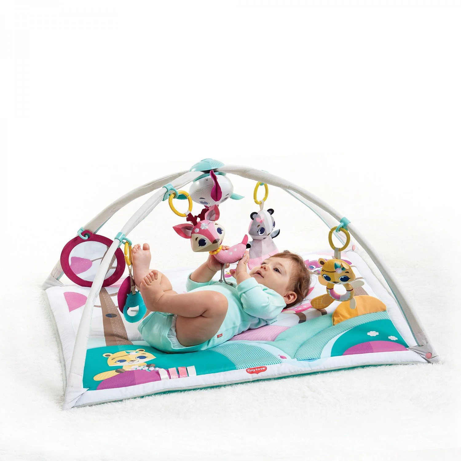 Salteluta de activitati Tiny Love Gymini Deluxe Princess Tales foto