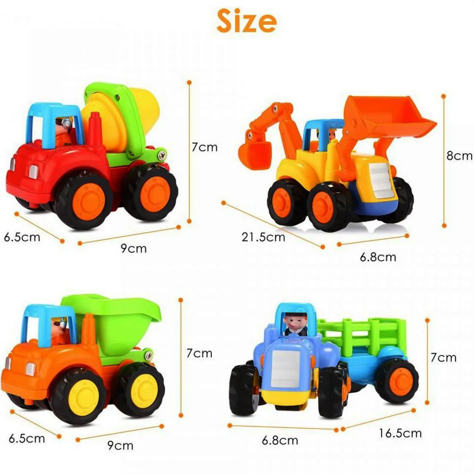 Набор машинок Hola Toys (4 шт.)